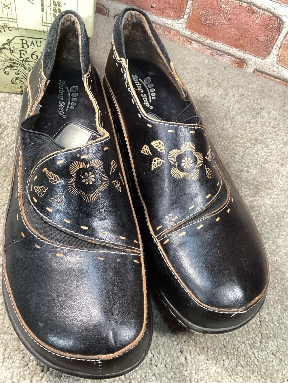 L’Artiste by Spring Step Burbank womens slip on Clogs size 40 eu size 9.5-10 us - Picture 2 of 8